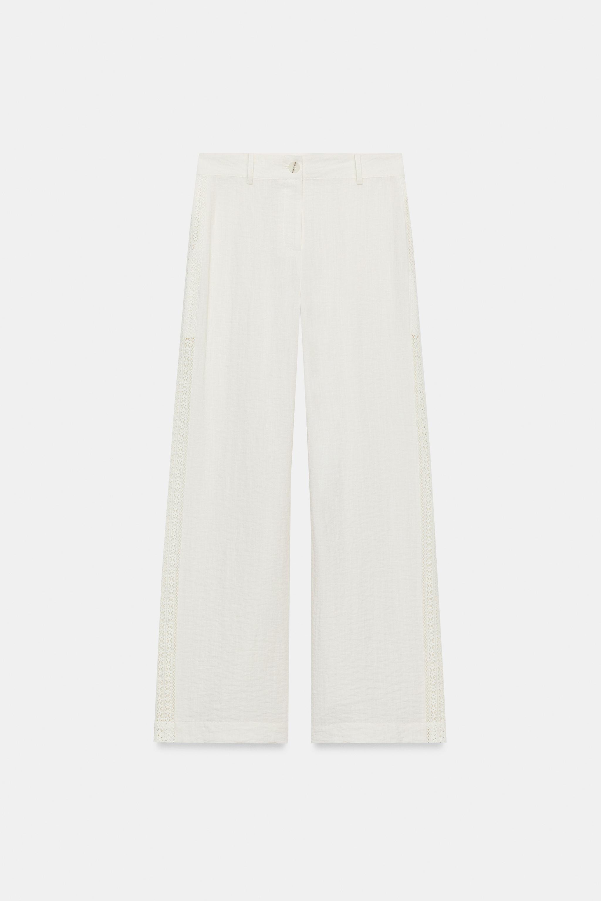 PANTALON À ENTRE-DEUX LATÉRAUX